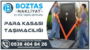 Para kasası taşımacılığı Boztaş Nakliyat ağır kasa taşıma uzmanı